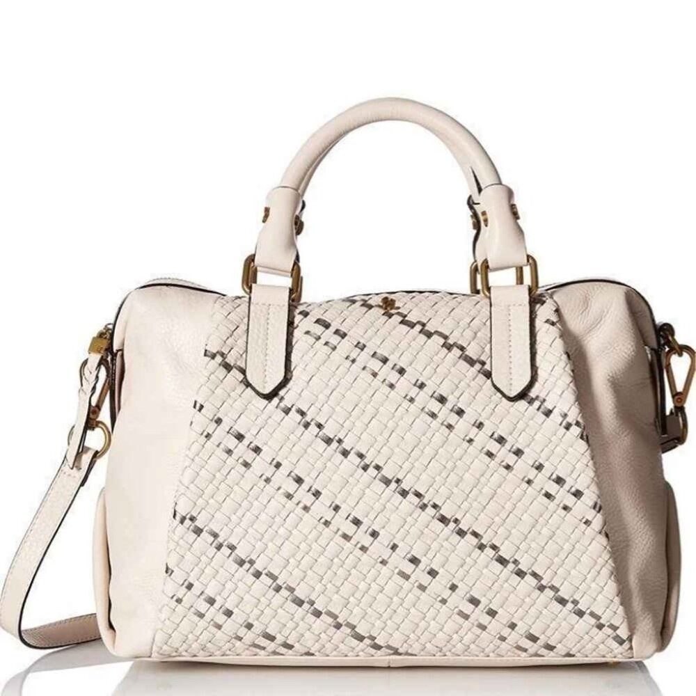 Elliot Lucca  Leather Satchel Crossbody Bag NWOT